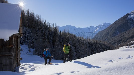 Schneeschuhwandern im Ötztal
